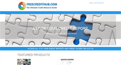 Desktop Screenshot of freecredithub.com